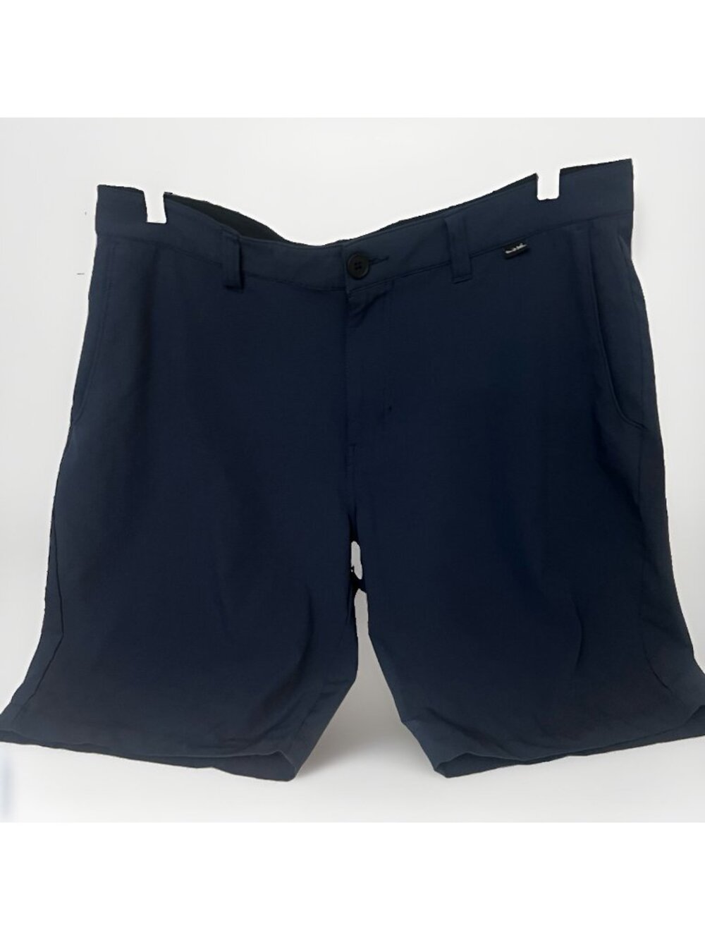 Travis Mathew Mens Navy Blue Stretchy Golf Shorts Size 36.   Ff